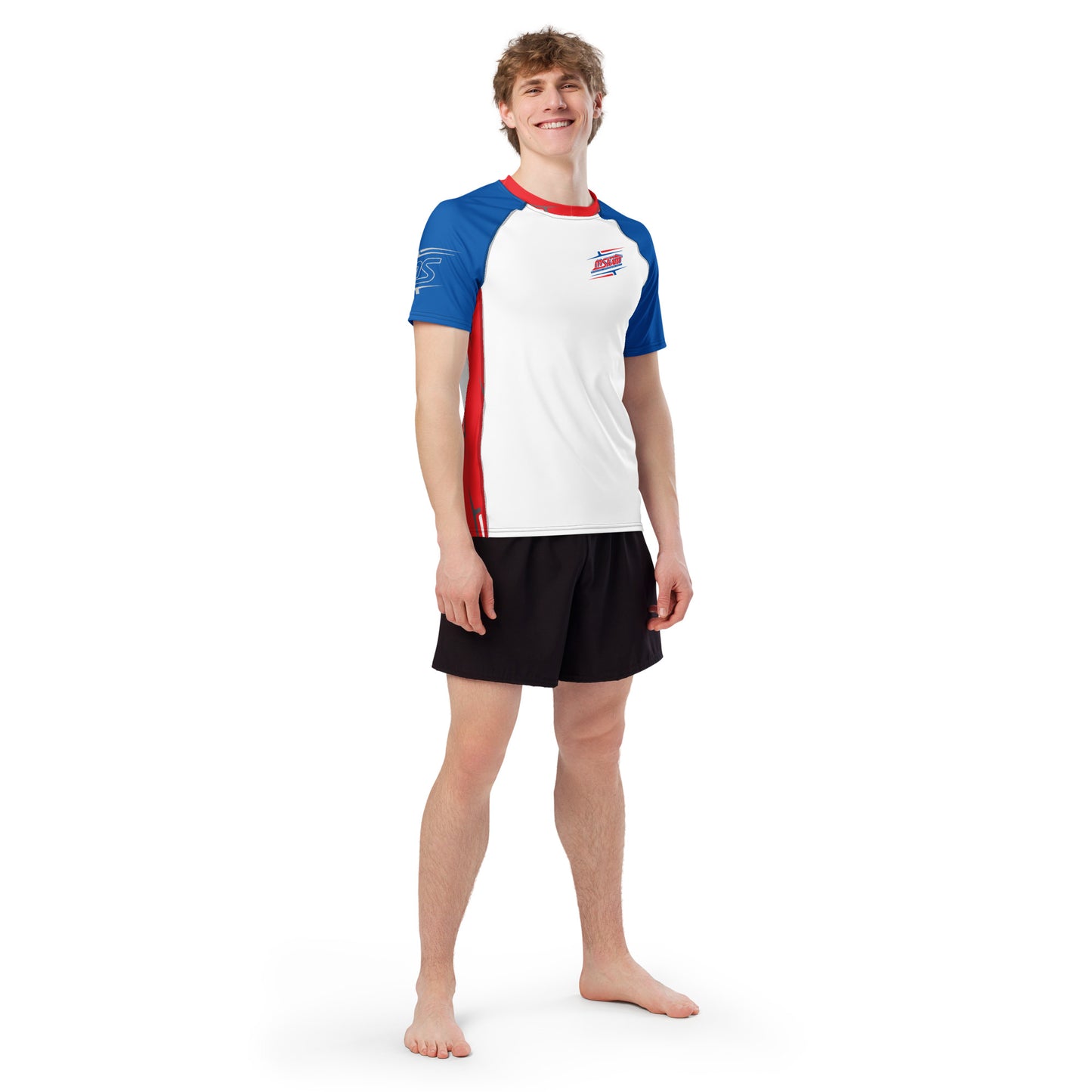 MS KART men’s rash guard / Under Shirt (Short Sleeve)
